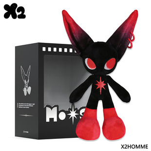 X2HOMME 原创正版moos毛绒玩偶红绿灯二次元挂件娃娃情侣节日礼物