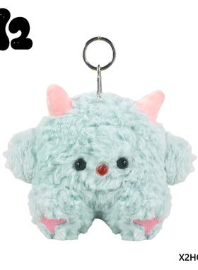 X2HOMME原创小众可爱小pee毛绒玩偶学生包包挂件情侣送礼公仔娃娃