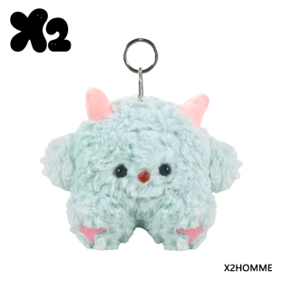 X2HOMME原创小众可爱小pee毛绒玩偶学生包包挂件情侣送礼公仔娃娃