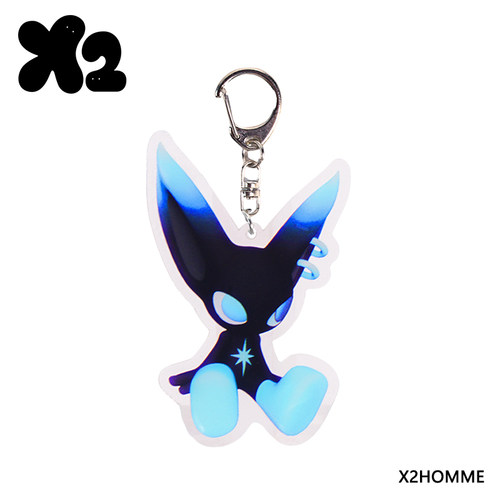 X2HOMME 原创moos周边二次元包包挂件玩具情侣挂饰车载装饰钥匙扣