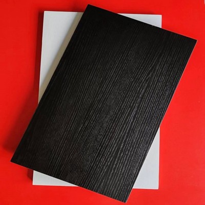 定做木板衣柜隔板黑色生态一字板