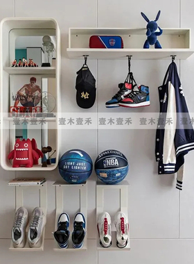 样板间男孩房篮球主题摆件