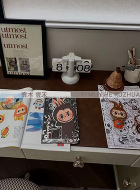 样板间labubu拉布布主题软装摆件