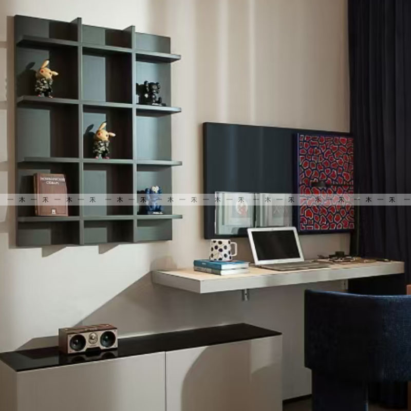 现代样板间儿童房男孩房小音箱潮牌公仔软装创意艺术装饰品摆件