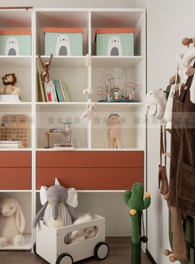 样板间儿童房玩耍区软装摆件