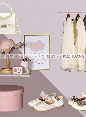 样板间衣服衣橱衣帽间软装摆件