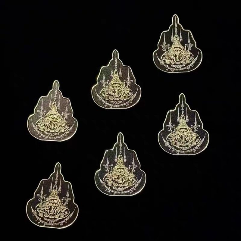 泰国特色工艺 2026 拉胡掩面手机贴 冰箱贴