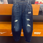 Levis李维斯正品 LV2412046 舒适休闲牛仔长裤 24年春季 男女童时尚