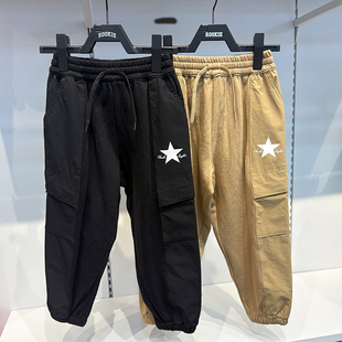 CONVERSE匡威25年秋男女童时尚 CV2532189 舒适针织毛圈运动长裤