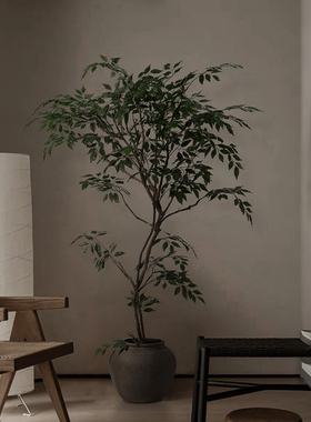 仿真绿植室内假植物景观落地盆栽