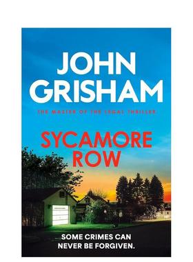【现货】【法庭派推理大师John Grisham】悬铃木审判 Sycamore Row 原版英文文学小说 流行小说 法律推理惊悚