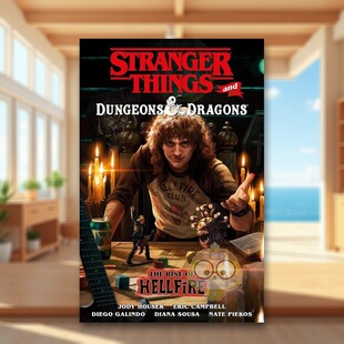 Things 预售 Stranger Hellfire 英文漫画书进口 and 怪奇物语与龙与地下城：地狱火崛起 The Dragons Dungeons 原版 Rise