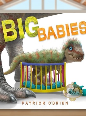 【预售】大宝贝英文儿童绘本动物生态环保进口原版书精装Big BabiesPatrick O'Brien (Author/Illustrator)Charlesbridge书籍图书