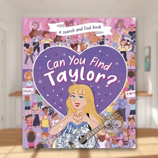 【现货】你能找到泰勒吗：趣味寻找游戏书 Can You Find Taylor? : A Search and Find book 原版英文儿童趣味进口书籍图书外版正