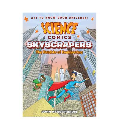 【预售】摩天大楼：工程的高峰 【Science Comics】Skyscrapers: The Heights of Engineering 原版英文儿童漫画