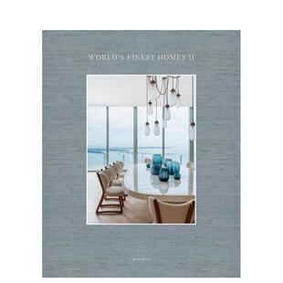 【预售】全球至臻住宅II World's Finest Homes II 原版英文室内设计装饰 天然亚麻布面装帧 奢华咖啡桌书进口书籍图书外版正版