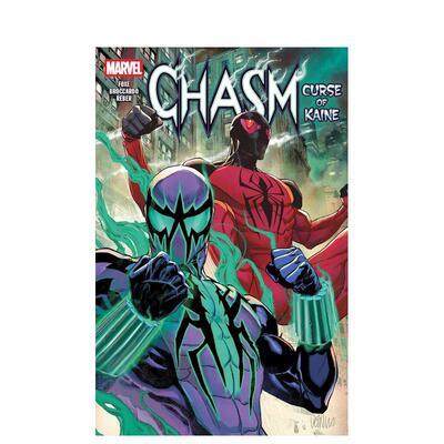【预售】深渊：凯恩的诅咒 Chasm: Curse of Kaine 英文漫画进口原版图书籍外文正版 漫威漫画Leinil Yu Steve Foxe Andrea Brocc