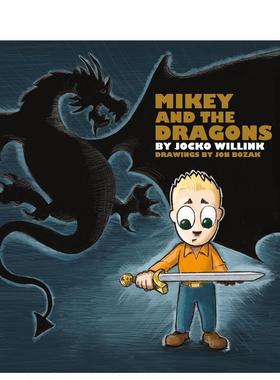 【现货】麦基与龙群 Mikey and the Dragons 原版英文儿童绘本进口书籍图书外版正版