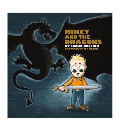 【现货】麦基与龙群 Mikey and the Dragons 原版英文儿童绘本进口书籍图书外版正版