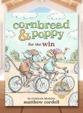 【预售】面包鼠与波波鼠比赛英文儿童桥梁书进口原版外版书MatthewCordell平装3岁-6岁【Cornbread&Poppy】Cornbread&Poppyforth书