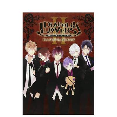 【预售】乙女游戏 魔鬼恋人 画集 2 DIABOLIK LOVERS ILLUSTRATIONS II 原版日文游戏设定集