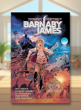【预售】巴纳比詹姆斯的多次死亡英文漫画进口原版书简装14岁以上The Many Deaths of Barnaby James Neil Gibson Dark Horse书籍