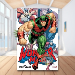Adams Marvel 书WONDER 进口原版 THE Arthur Stan OMNIBUS 神奇人幼儿综合英文漫画精装 YEARS EARLY Marv书 Lee MAN 预售