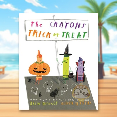 【现货】蜡笔们的万圣节【Oliver Jeffers】The Crayons Trick Or Treat英文儿童绘本插画师3-6岁精装Jeffers  Oliver进口原版书P