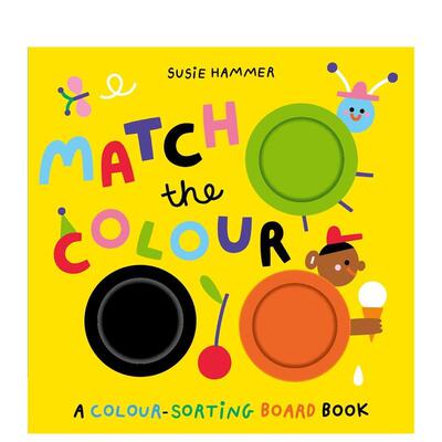 【预售】颜色配配乐：色彩分类启蒙 Match the Colour a Colour-Sorting Board Book 原版英文儿童语言/概念启蒙进口书籍图书外版