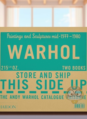 【预售】安迪沃霍尔作品图录 卷6Andy Warhol Catalogue Raisonné英文博物馆展览私人收藏画册The Andy Warhol FoundationPhaido