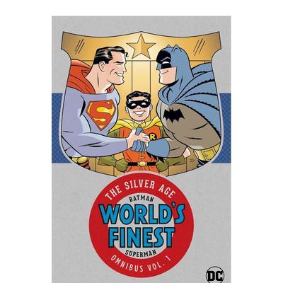 【预售】DC漫画 蝙蝠侠/超人 世界之巅:白银时代合集 卷1(新版) Batman & Superman World’s Finest 英文漫画书原版进口图书美漫