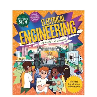 – 正版 日常STEM工程—电气工程 英文儿童绘本进口书籍图书外版 原版 Electrical Engineering STEM Everyday 现货