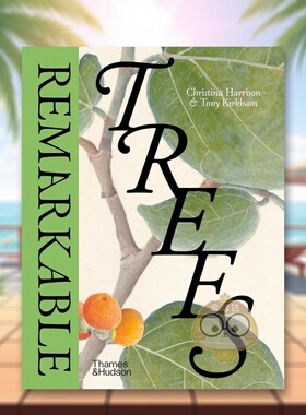 【现货】【T&H】非凡之美树木Remarkable Trees英文插画原画设定集Christina HarrisonThames & Hudson精装进口原版书5000272书籍