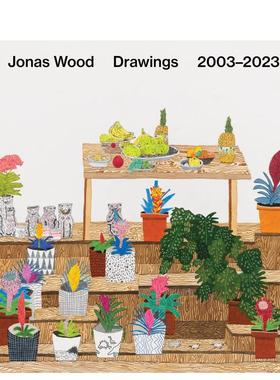 【预售】乔纳斯·伍德：画作 Jonas Wood: Drawings 原版英文艺术画册画集