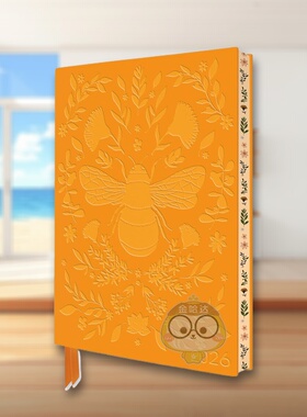 【预售】2026年杰德?莫辛斯基：蜜蜂手工艺术Vegan皮革日历记事本 Jade Mosinski 原版日历