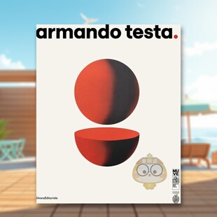 【预售】阿曼多·泰斯塔英文平面设计进口原版书精装14岁以上Gemma De Angelis TestaSilvanaArmando Testa书籍图书外版正版