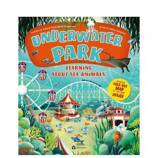 【预售】水下乐园：了解海洋动物 Underwater Park: Learning about Sea Animals 原版英文儿童绘本进口书籍图书外版正版