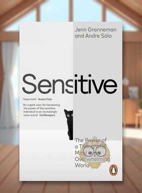 【预售】敏感的英文心灵励志Sensitive简装进口原版书Granneman  Penguin Books书籍图书外版正版