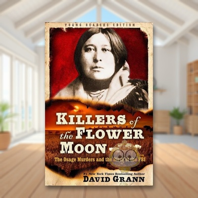 【预售】花月杀手青少年版Killers of the Flower Moon Adapted for Young Readers英文青少年读物6-9岁平装进口原版书David Gra书