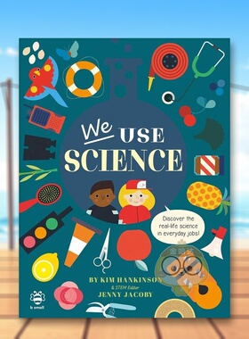【现货】【STEAM】我们应用科学We Use Science英文青少年读物6-9岁平装Hankinson进口原版书b small publishing913918224书籍图书