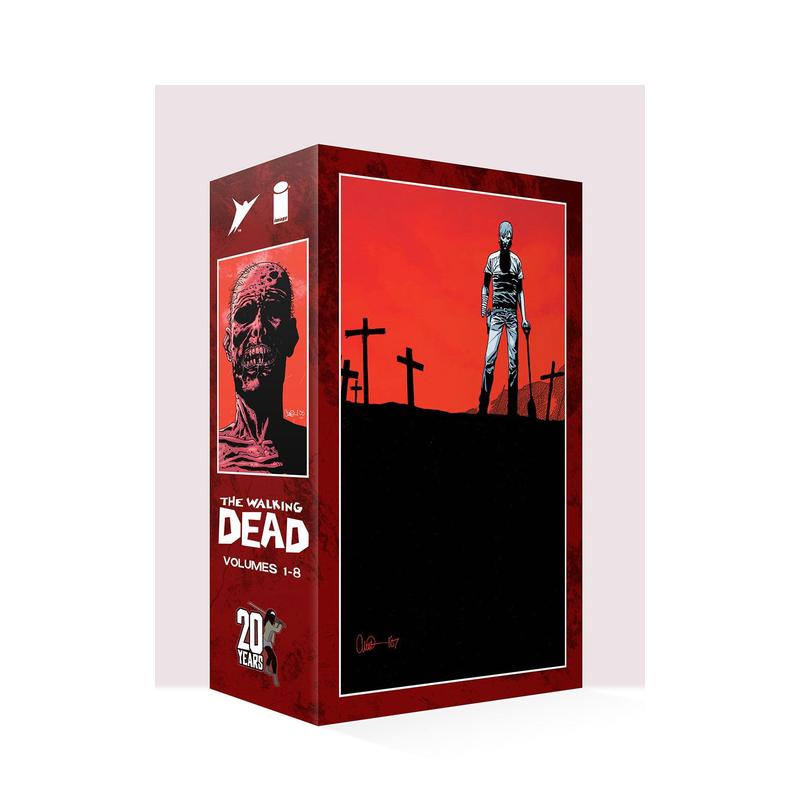 【预售】行尸走肉 20周年盒装#1 The Walking Dead 20th Anniversary Box Set#1原版英文漫画-封面