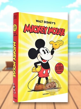 【预售】华特迪士尼的米老鼠历史全集Walt Disney’s Mickey Mouse The Ultimate History英文漫画David Gerstein精装TASCHEN进口