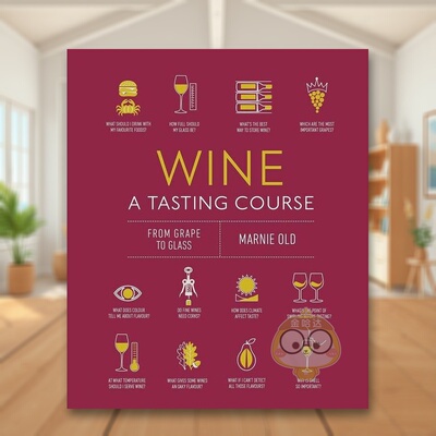【现货】葡萄酒品鉴Wine A Tasting Course英文餐饮Marnie Old精装DK进口原版书241491522书籍图书外版正版