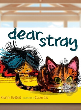 【预售】亲爱的流浪狗英文儿童绘本动物生态环保进口原版书精装Dear Stray HUBBARD  KIRSTEN Penguin Books书籍图书外版正版