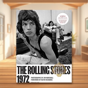 【现货】滚石乐队1972 五十周年纪念版英文音乐进口原版外版书精装The Rolling Stones 1972 50th Anniversary Edition Jim Mar