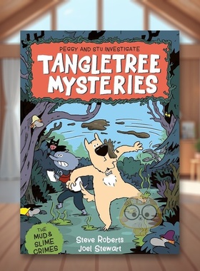 【预售】小狗佩吉大冒险佩吉和斯图的调查英文漫画进口原版书平装Tangletree Mysteries: Peggy and Stu Investigate Joel Stewa书