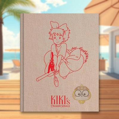 【现货】吉卜力工作室魔女宅急便素描本英文文创笔记本Notebook进口原版书精装14岁以上Studio Ghibli Kiki's Delivery Service书