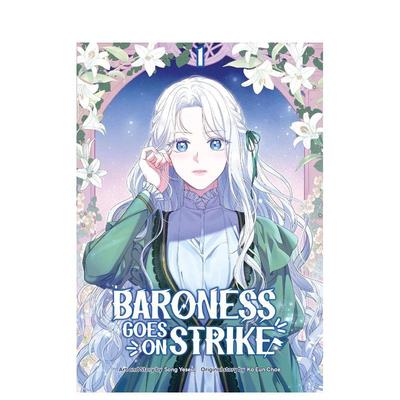 【预售】亲爱的，我要罢工了 1 Baroness Goes on Strike Volume 1 原版英文漫画书 韩漫 少女漫进口书籍图书外版正版
