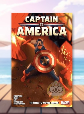 【预售】【Marvel】美国队长卷2英文漫画平装进口原版书Captain America by J. Michael Straczynski vol. 2: trying to come ho书