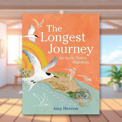 【现货】最漫长的旅程北极燕鸥的迁徙The Longest JourneyAn Arctic Tern‘s Migration英文儿童绘本动物生态环保3-6岁精装Amy He